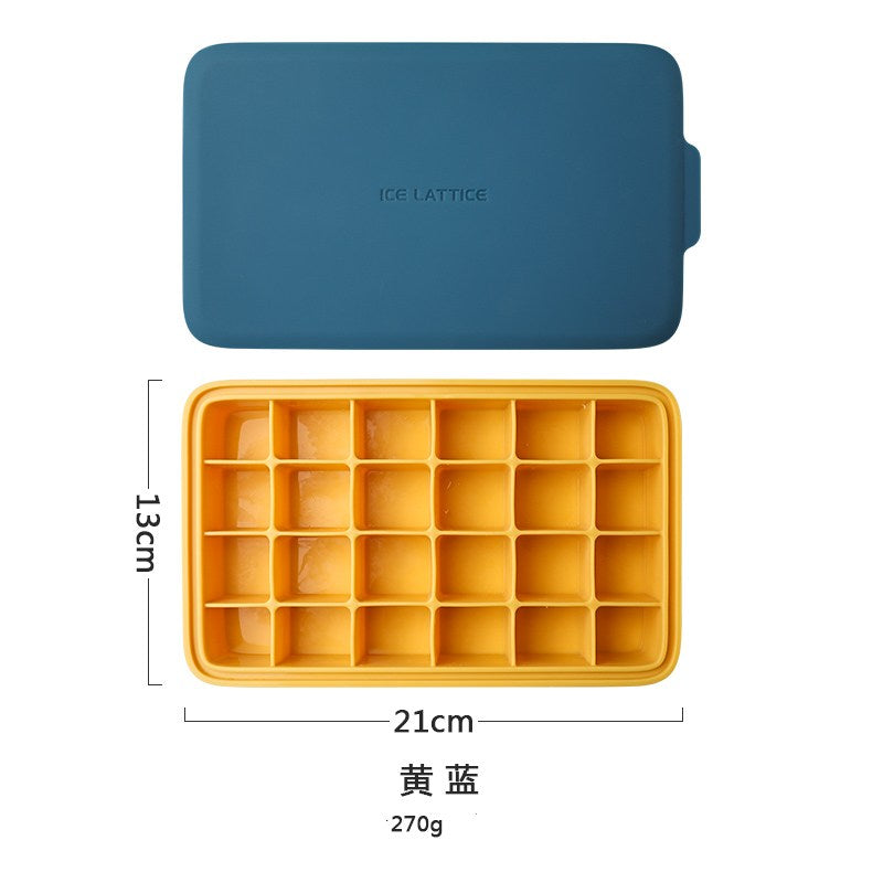Silicone 12 Cavity Hexagon 3D Ice Mold DIY Popsicle Mold Ice Cream Makers Storage Box