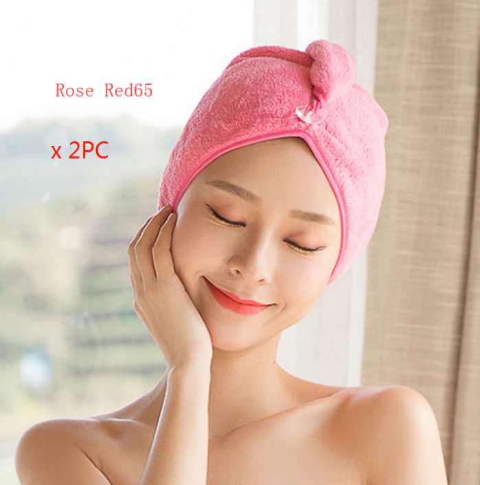 Women's Hair Dryer Cap, Absorbent Hair Towel