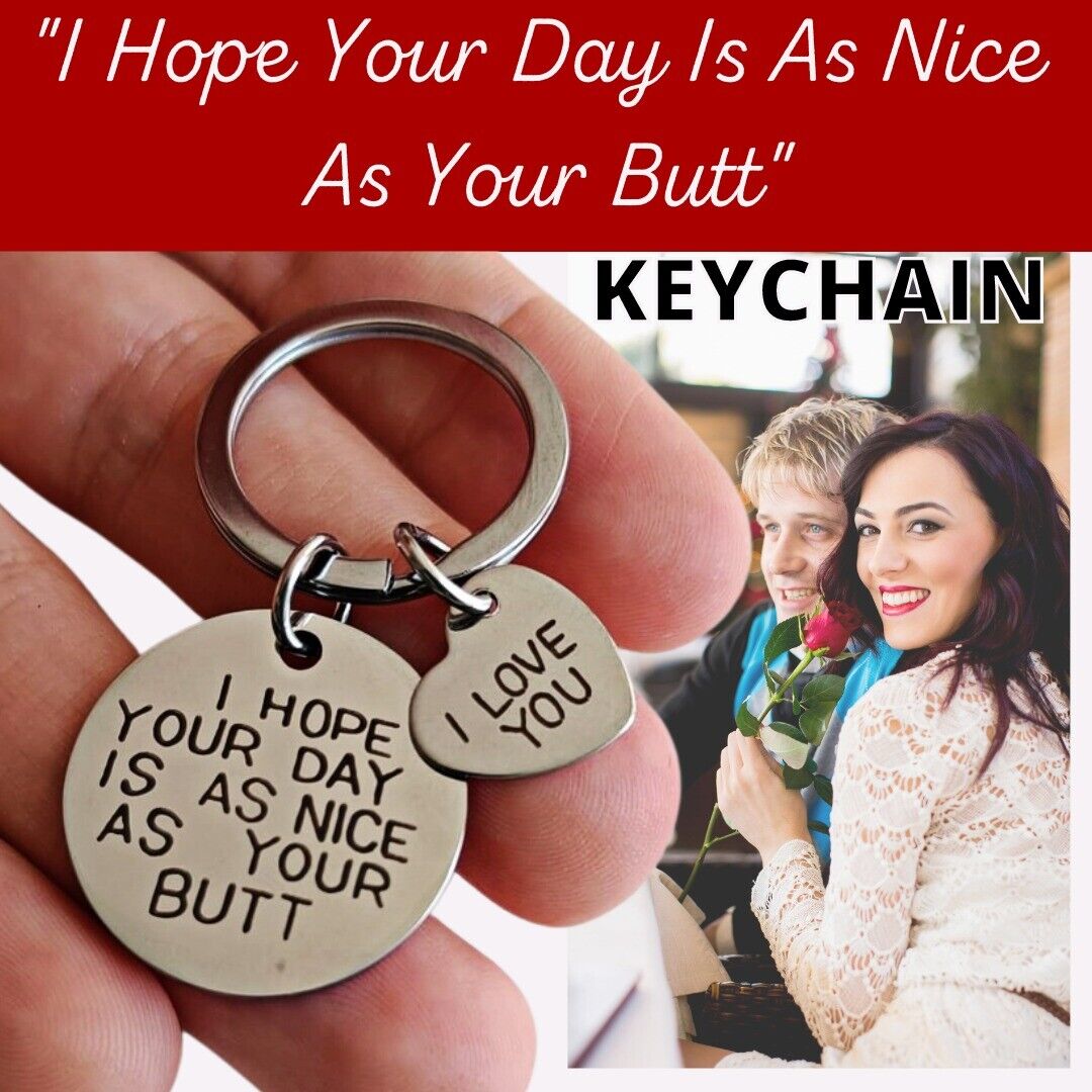 Birthday Day Gifts Keychain Anniversary Love Tag Nice Day