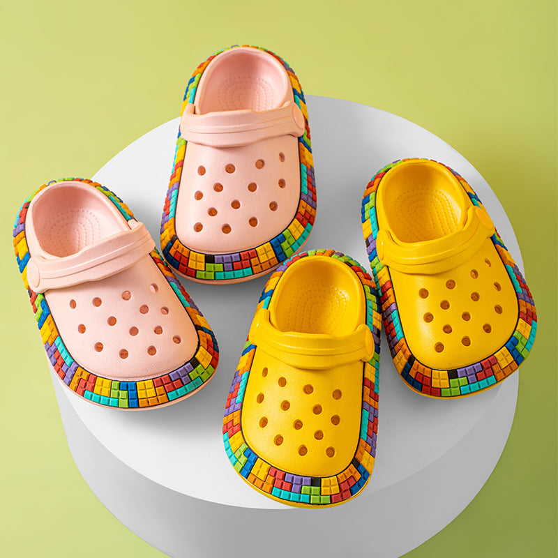 Children's EVA Platform Sandals And Slippers