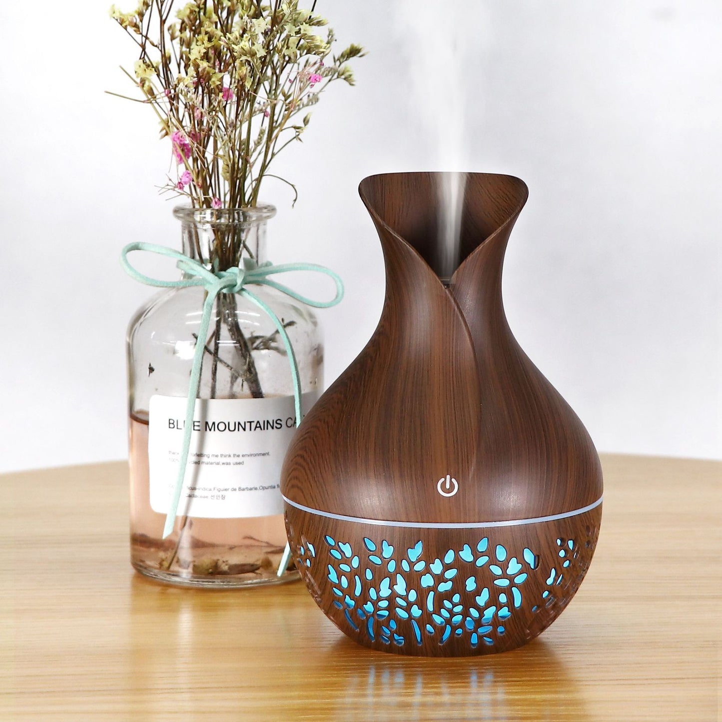 Mini Petal Creative Hollow Vase Aroma Diffuser